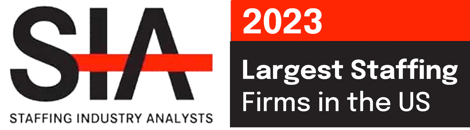 SIA Largest Healthcare Staffing Firms 2023